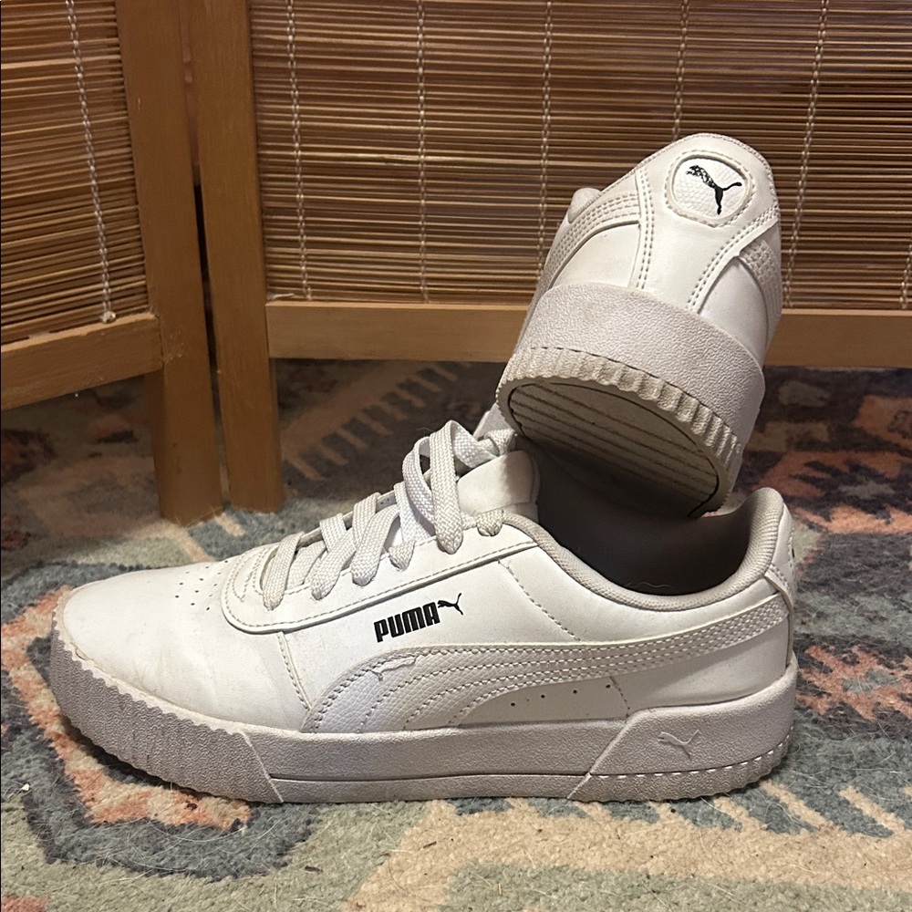 Puma Softfoam Classic White Sneakers